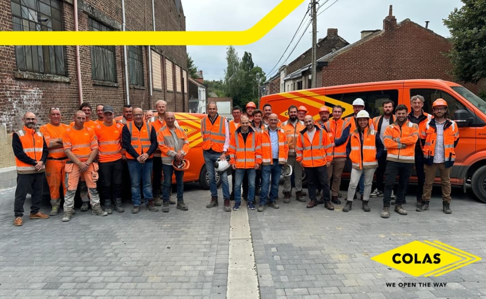 Welk als stagiair, student of young professional bij Colas Belgium