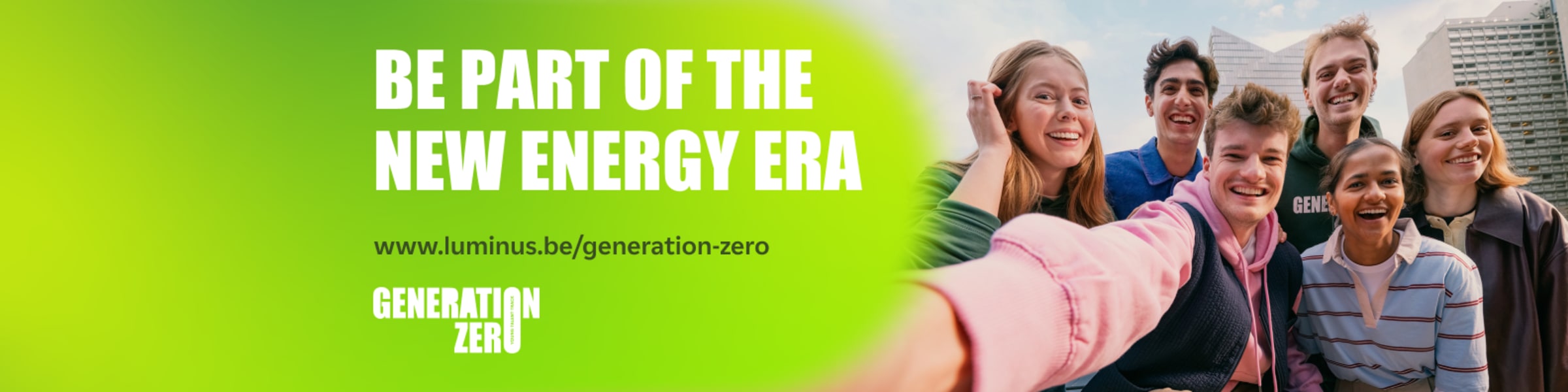 Travailler comme stagiaire, étudiant ou jeune diplômé chez Luminus