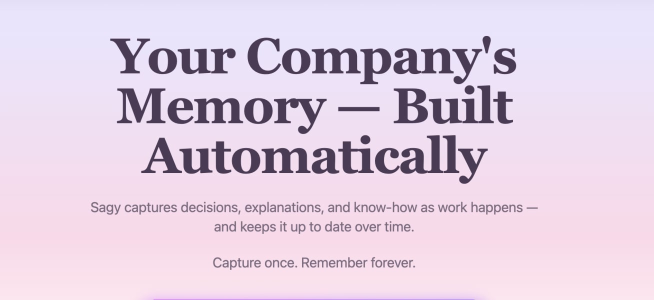 Welk als stagiair, student of young professional bij Sagy