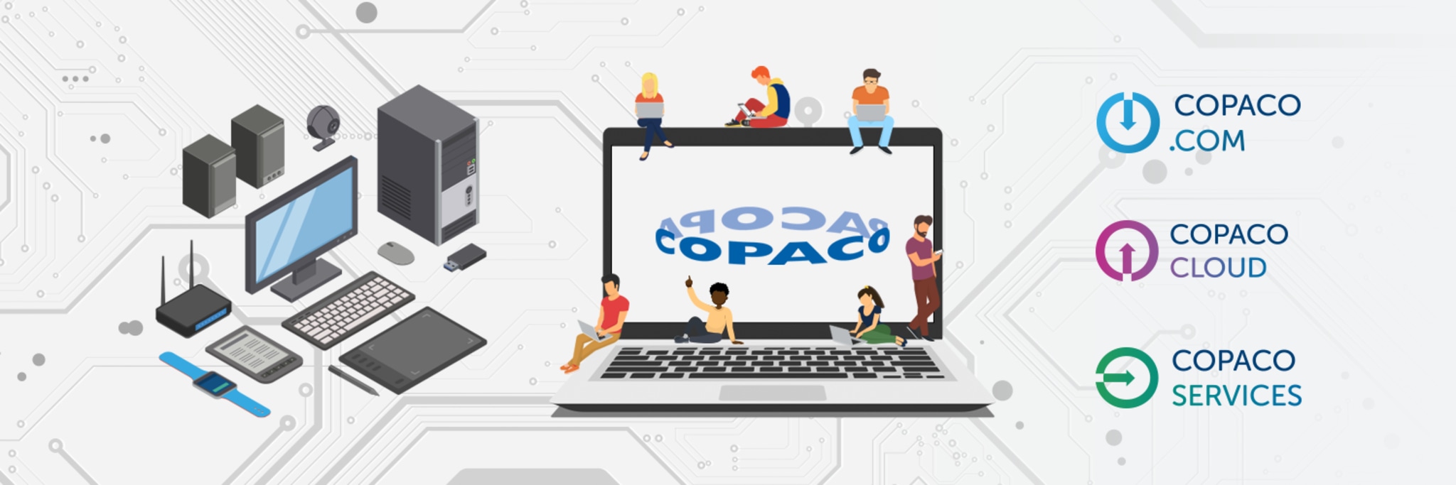 Welk als stagiair, student of young professional bij Copaco