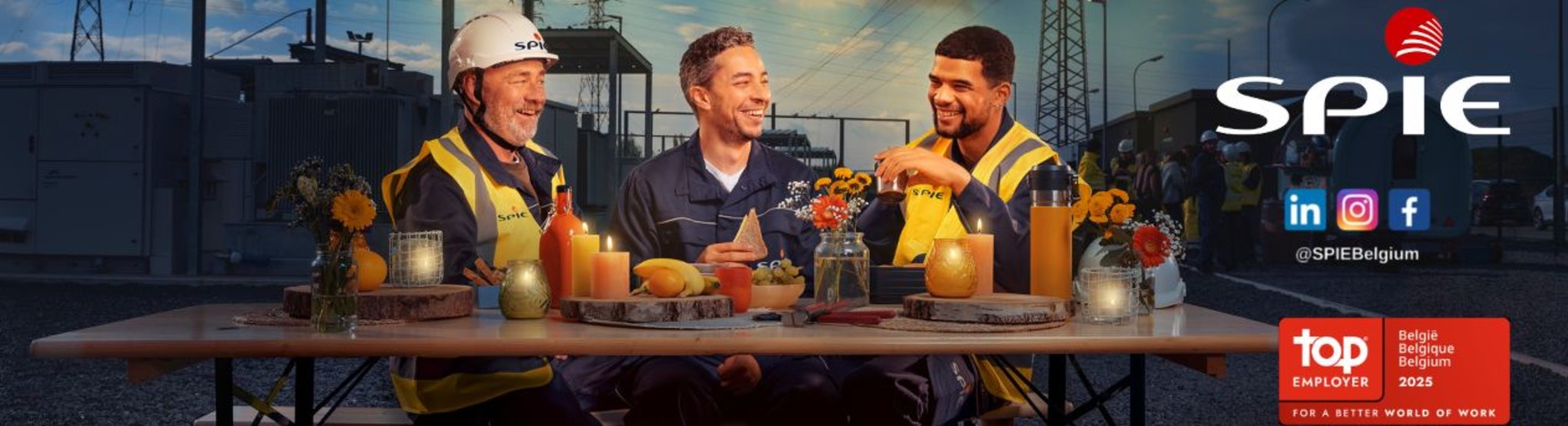 Welk als stagiair, student of young professional bij SPIE Belgium