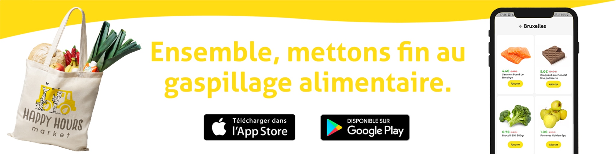 Working as an intern, student or young graduate at Happy Hours Market