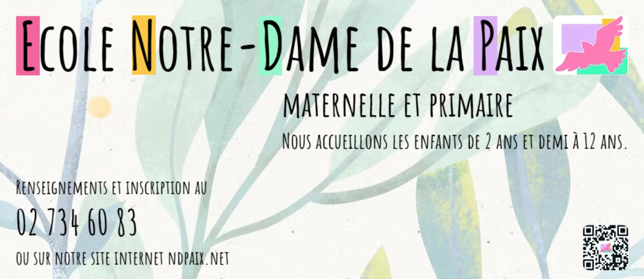 Travailler comme stagiaire, étudiant ou jeune diplômé chez Ecole Notre-Dame de la Paix
