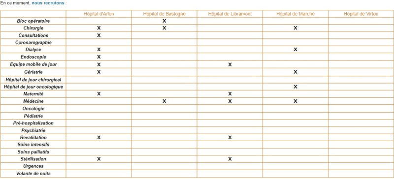 Infirmiers / Infirmiers spécialisés (M/F) - Virton - premier emploi chez Vivalia