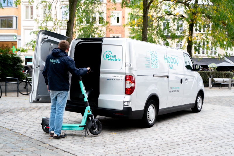 Student battery swapper Oostende - studentenjob bij Hoppy