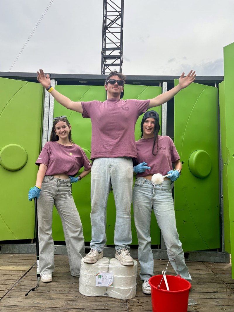 Werken op ROCK WERCHTER van 2 t/m 6 juli! (toiletonderhoud nacthshifts) - studentenjob bij RADARWERK