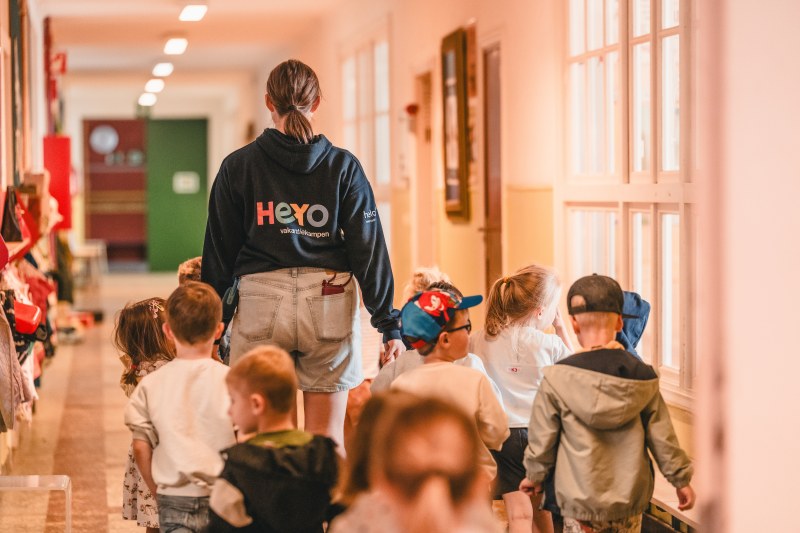 Heyo kleutermonitor kamp zonder overnachting - Gavere - studentenjob bij Heyo