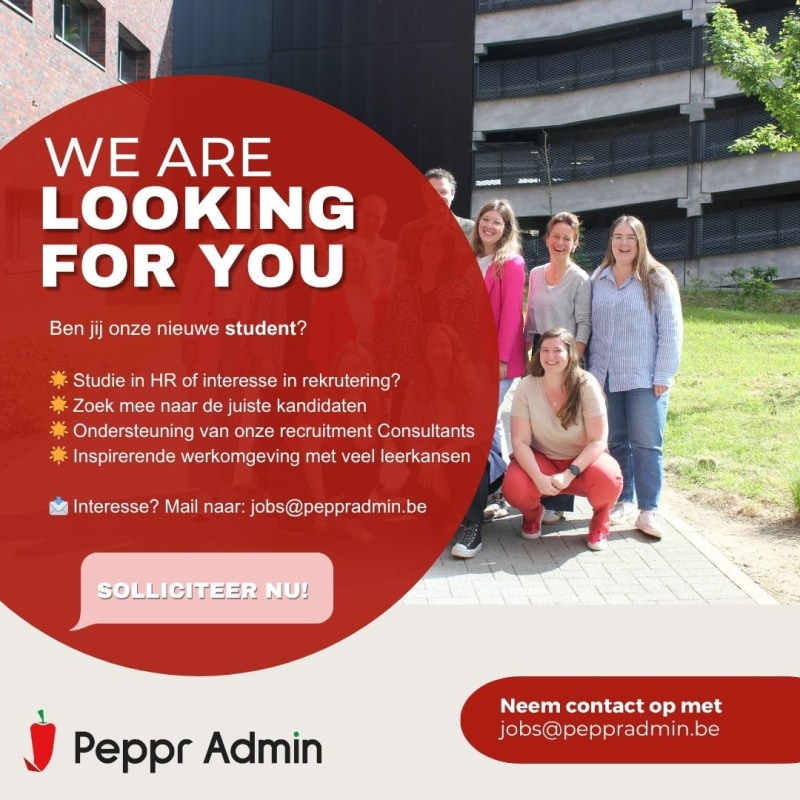 Student Talent Researcher - job étudiant chez Peppr Admin