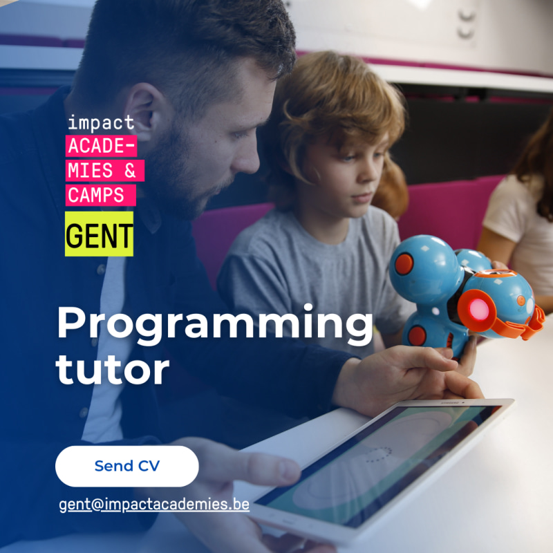 Programming Tutor - studentenjob bij Impact Academies & Camps