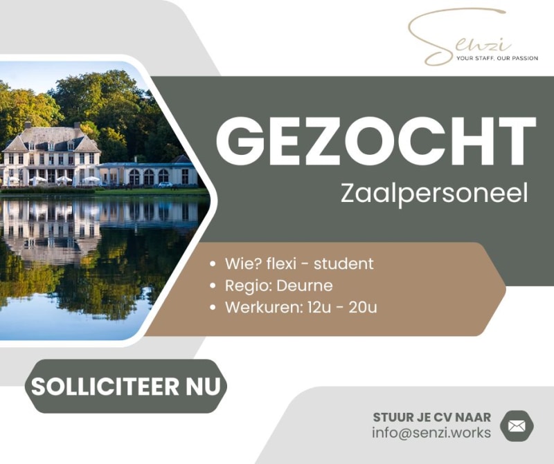 Zaalmedewerker - student job offer at Xtra