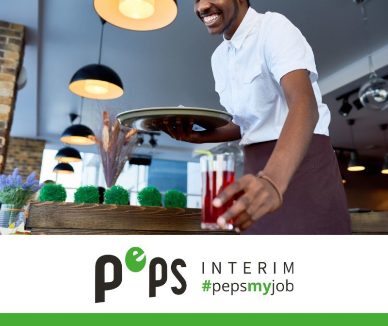 Service en salle - job étudiant chez Peps intérim
