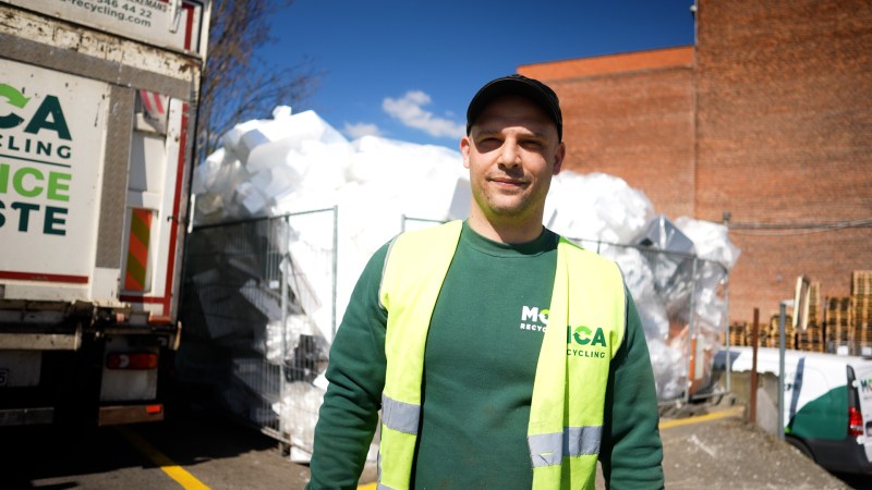 Chauffeur (B) - enlèvement de déchets B2B - studentenjob bij MCA RECYCLING