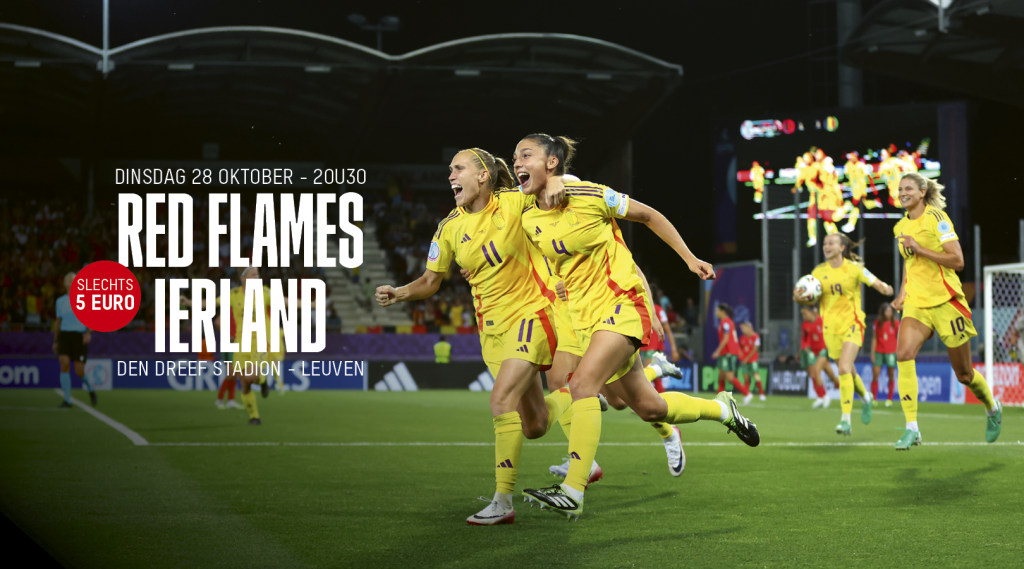 🔥 Red Flames x Ierland 🔥 Wees erbij! banner image