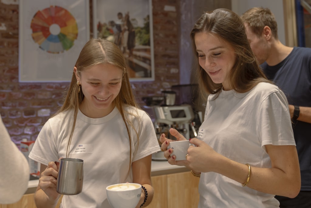 Un atelier gratuit de latte art et des conseils carrière | BDO Barista Sessions banner image