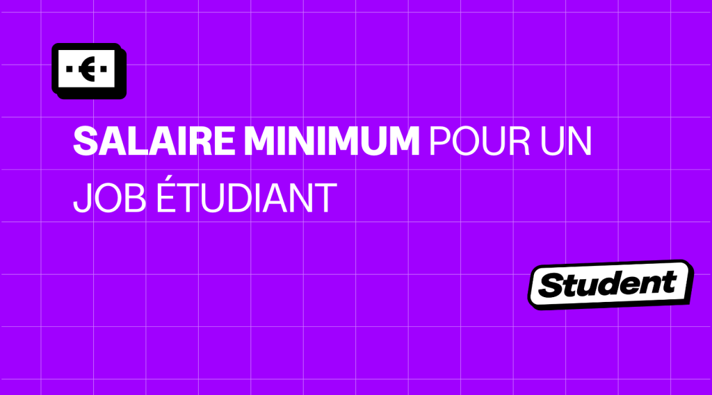 Salaire job étudiant: minimum, barèmes et commission paritaire banner image