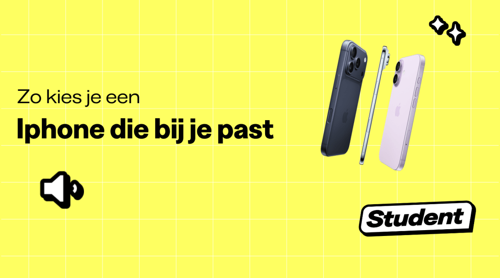 Zo kies je een iPhone die bij je past 📱 banner image