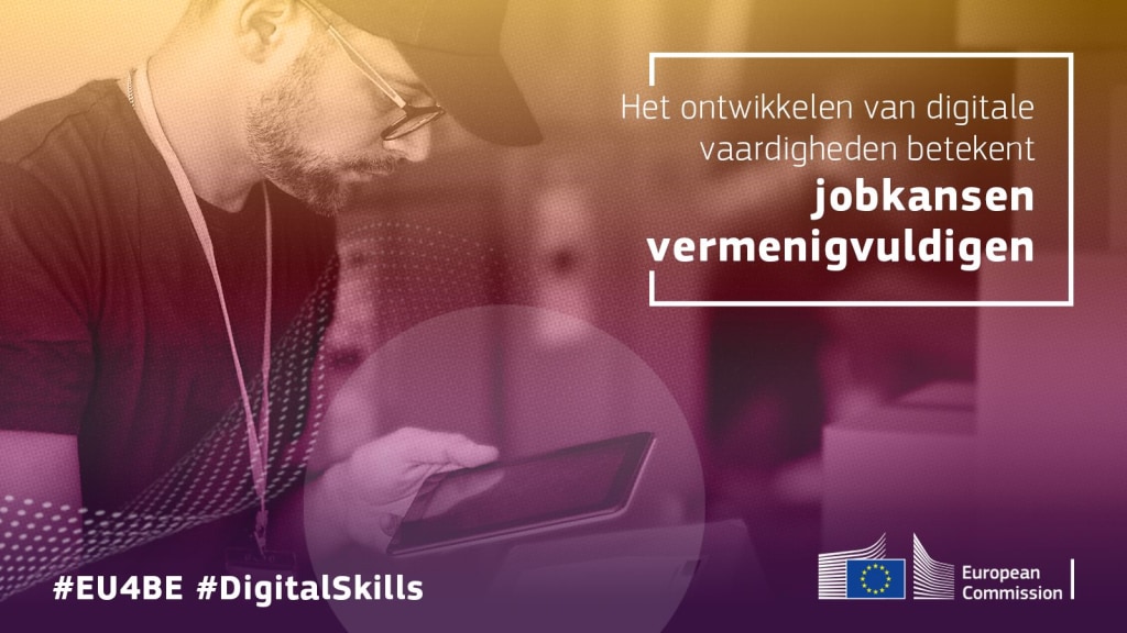 Het ontwikkelen van digitale vaardigheden betekent jobkansen vermenigvuldigen banner image