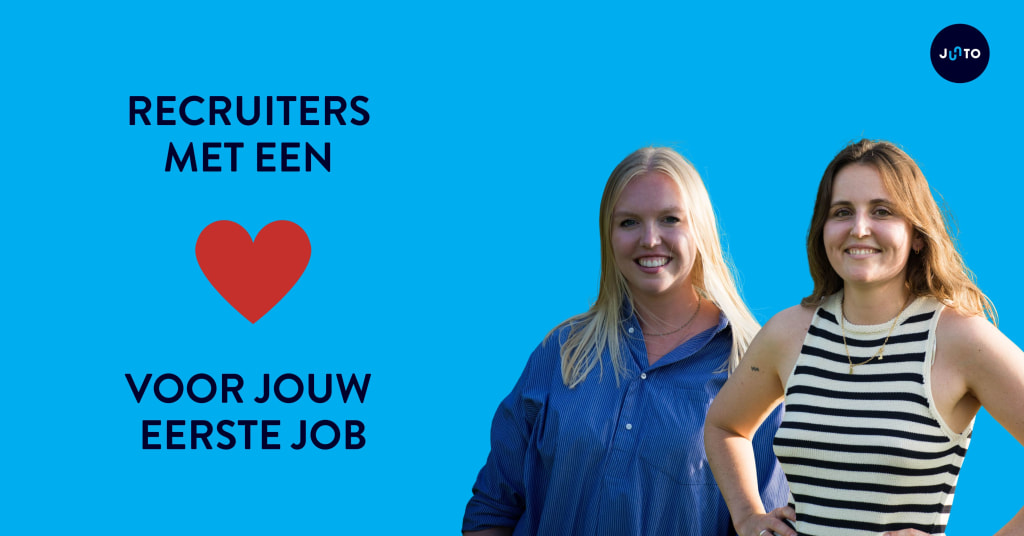 RECRUITERS MET EEN HART VOOR JOUW EERSTE JOB  banner image