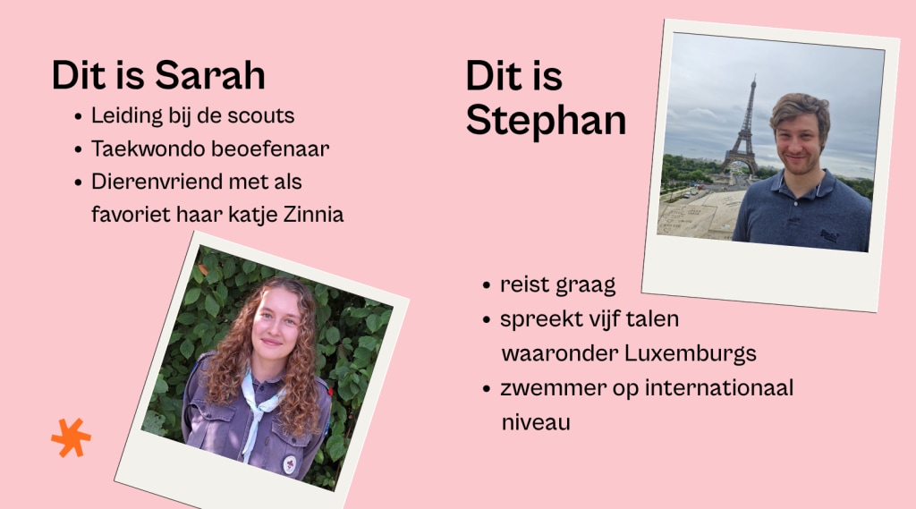 Meet Sarah en Stephan banner image