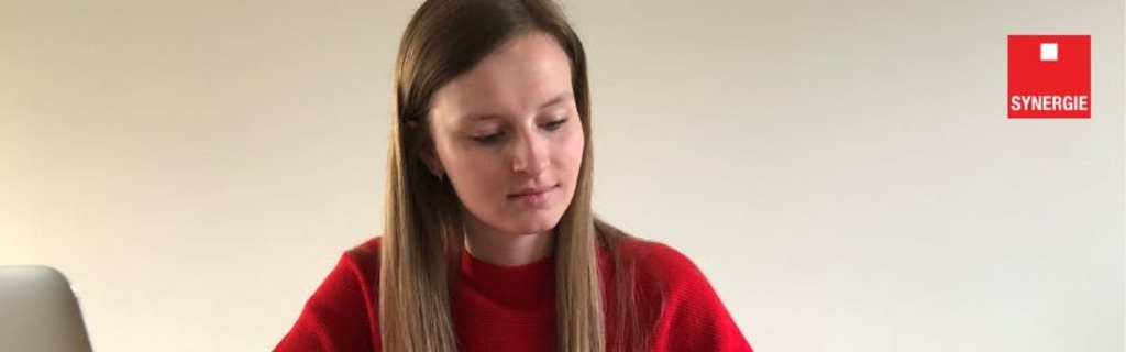 Testimonial Lotte: startte als uitzendconsulent bij Synergie banner image