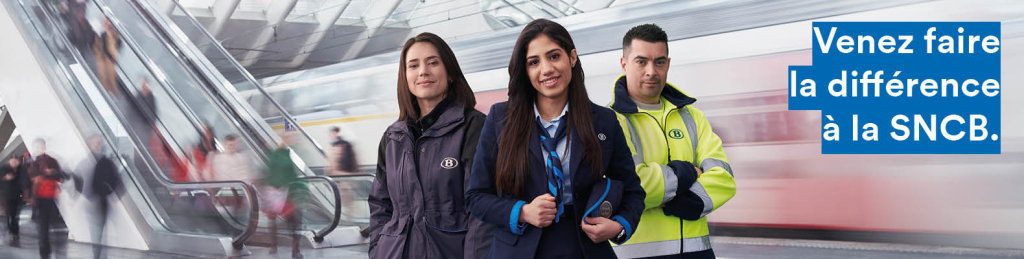 Étudiant.e en dernière année ? Pourquoi attendre ? Postule dès maintenant à la SNCB ! banner image