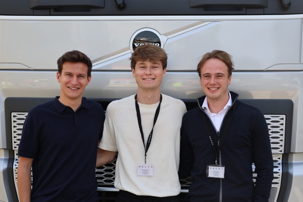 Ontmoet Lucas, Joost en Sven, Operations Graduates bij Volvo Group!   banner image
