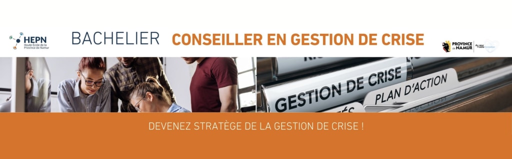 Découvre le bachelier conseiller en gestion de crise à la HEPN  banner image