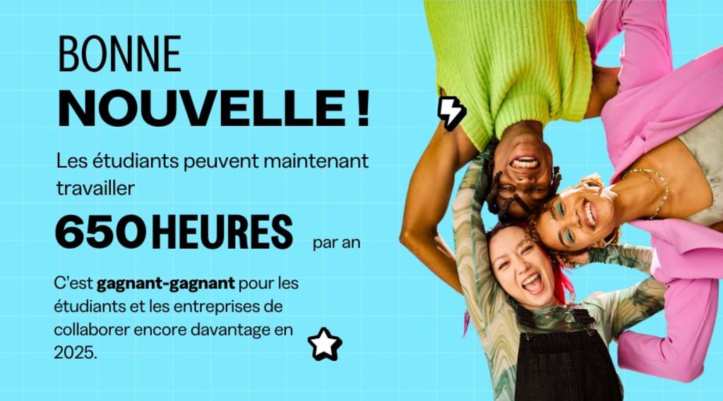 Bonne nouvelle : embauchez des étudiants 650 heures par an dès 2025 ! banner image