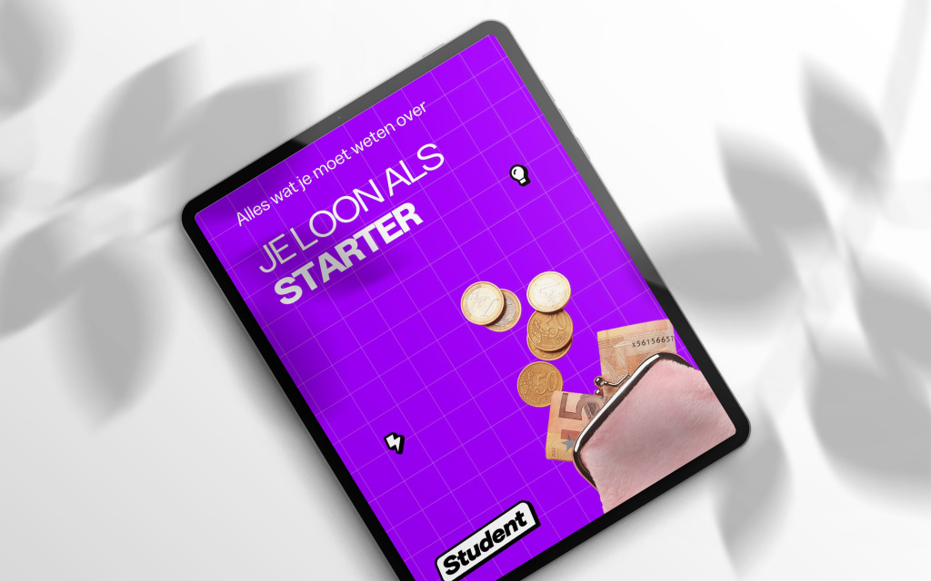 E-BOOK starterlonen: alles wat je moet weten over je loon als starter banner image