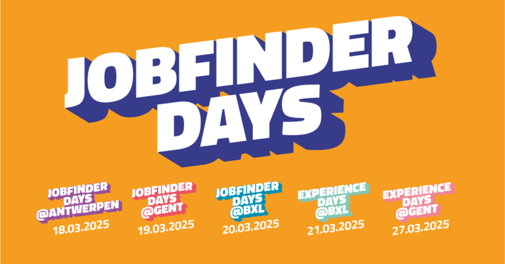 Maak kennis met FOD Financiën tijdens de Jobfinder Days en de Experience Days! banner image