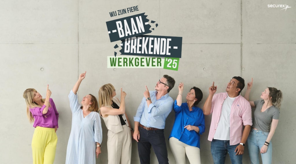 Securex is fiere Baanbrekende Werkgever ’25!  banner image