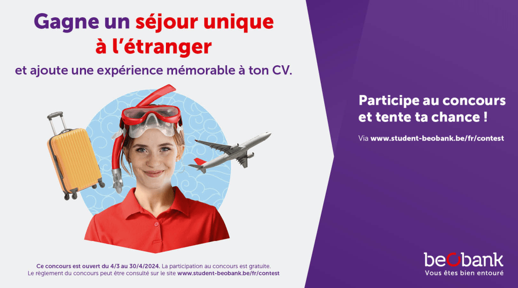 Notre grand gagnant voyage en ce moment et enrichit son CV par la même occasion banner image