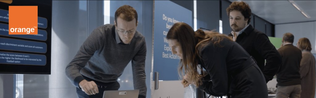 Orange implique tous ses collaborateurs dans la transformation de ses données banner image