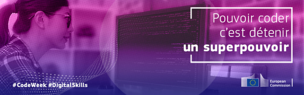 Pouvoir coder c’est détenir un superpouvoir  banner image
