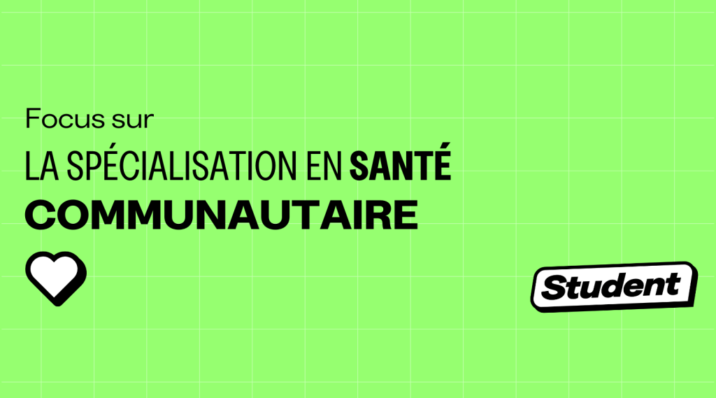 Où et pourquoi faire une spécialisation en santé communautaire ? banner image