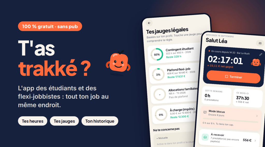 Job étudiant : sache ce que tu gagnes avant ta fiche de paie banner image