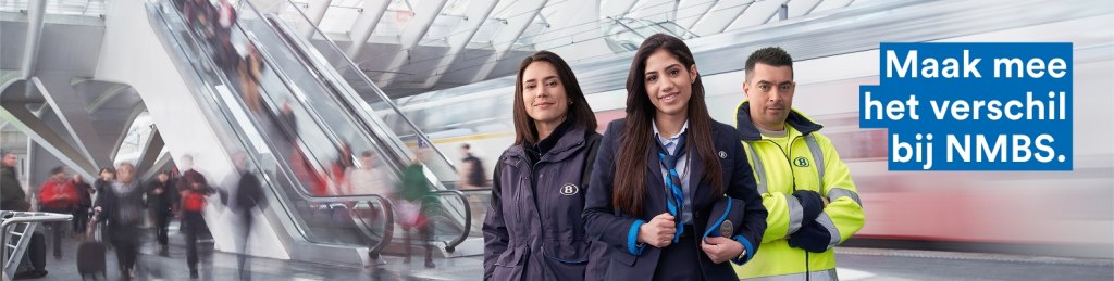 Waarom wachten? Solliciteer nu bij NMBS als laatstejaarsstudent! banner image