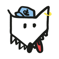 Wolf Sharing Food Market