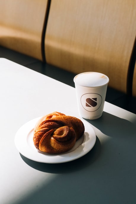 Baristakaffe og kanelsnurr