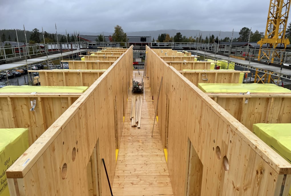 Building of Cross Laminated Timber