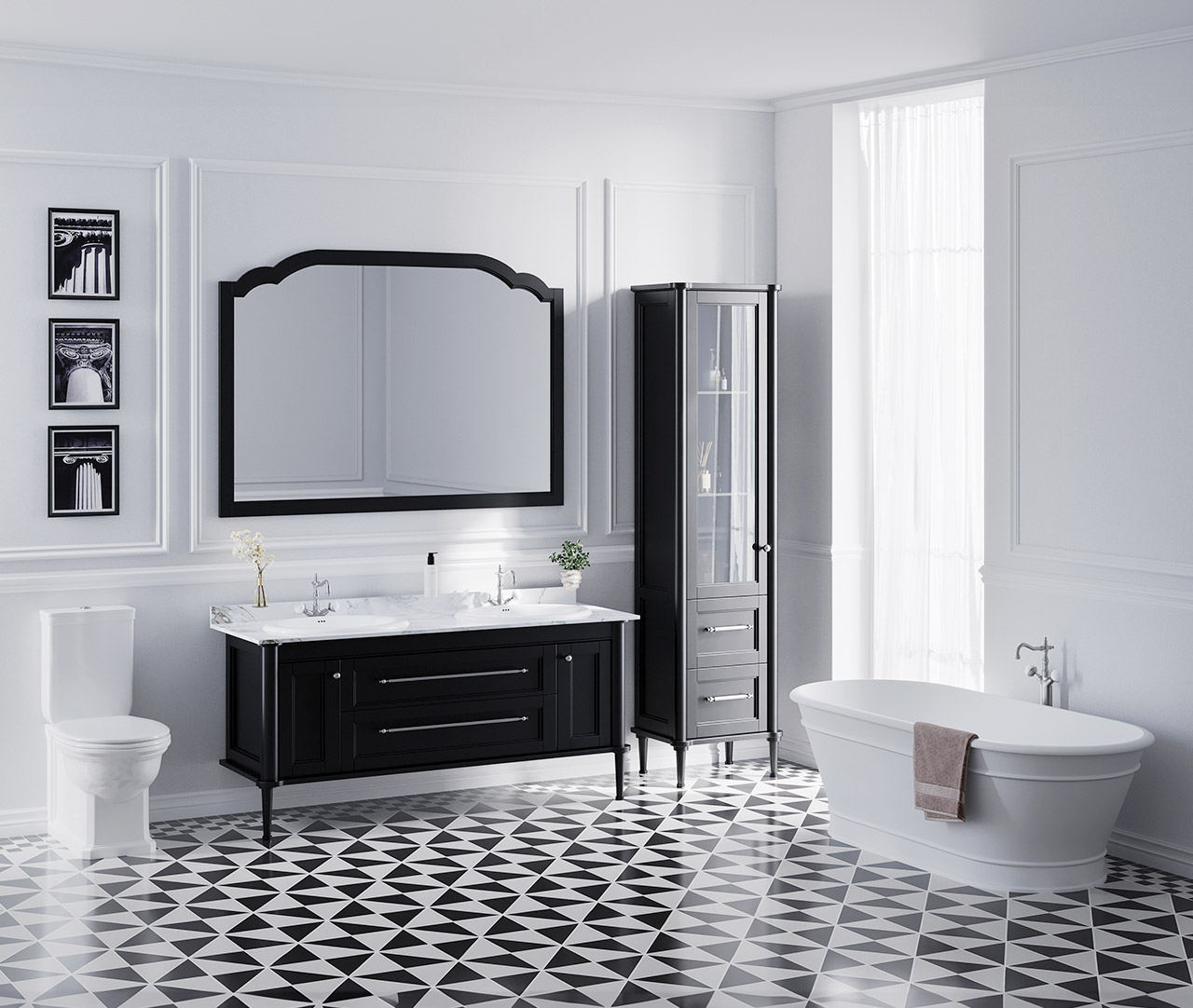 Hamptons Style Bathroom Vanity Eastbrook Hardwick Square 120 CM Vanity — free download