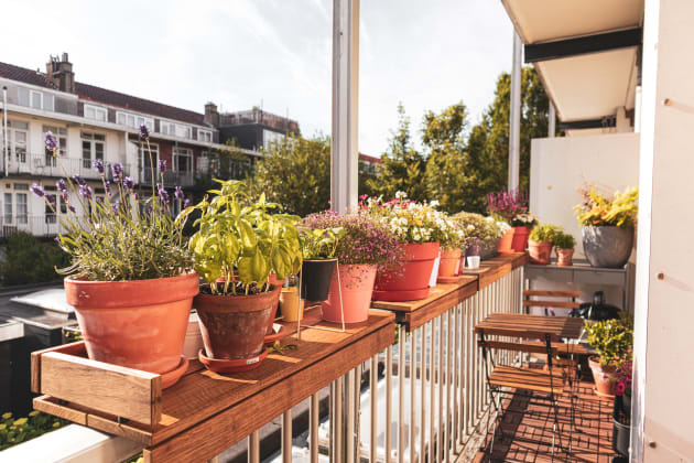 Voici comment nous avons décoré notre balcon 