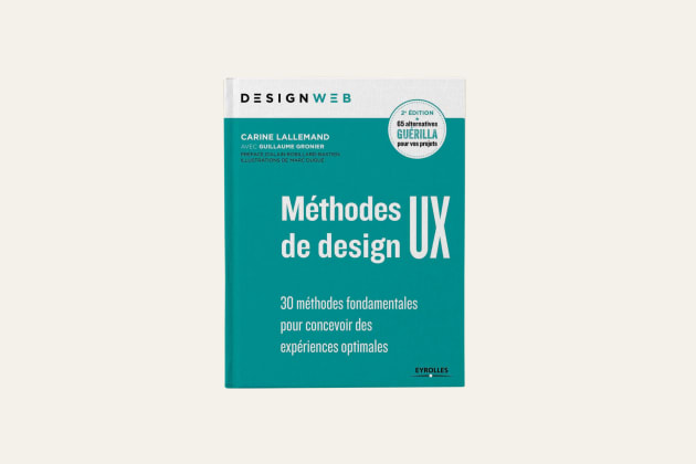 4 livres sur la Conception et expérience utilisateur - Methodologie de design UX