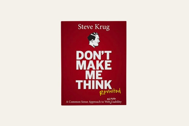 4 livres sur la Conception et expérience utilisateur - Don't make me think