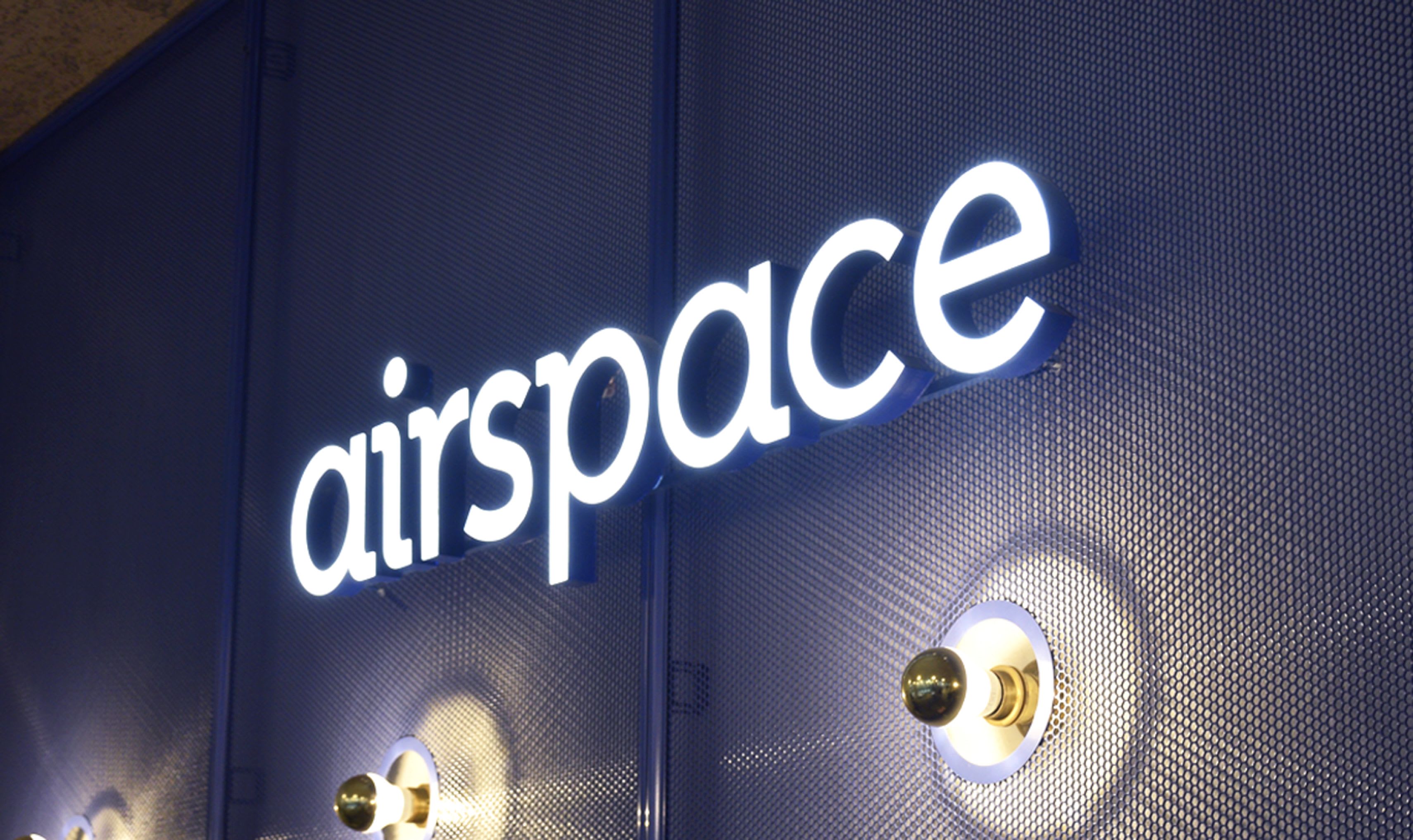 airspace logo on a wall