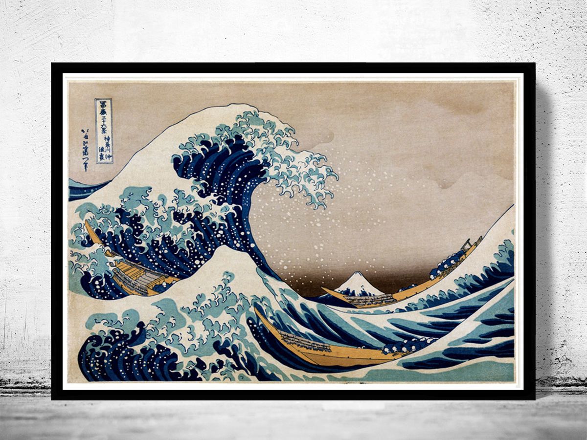 Reference: The Great Wave off Kanagawa by Hokusai