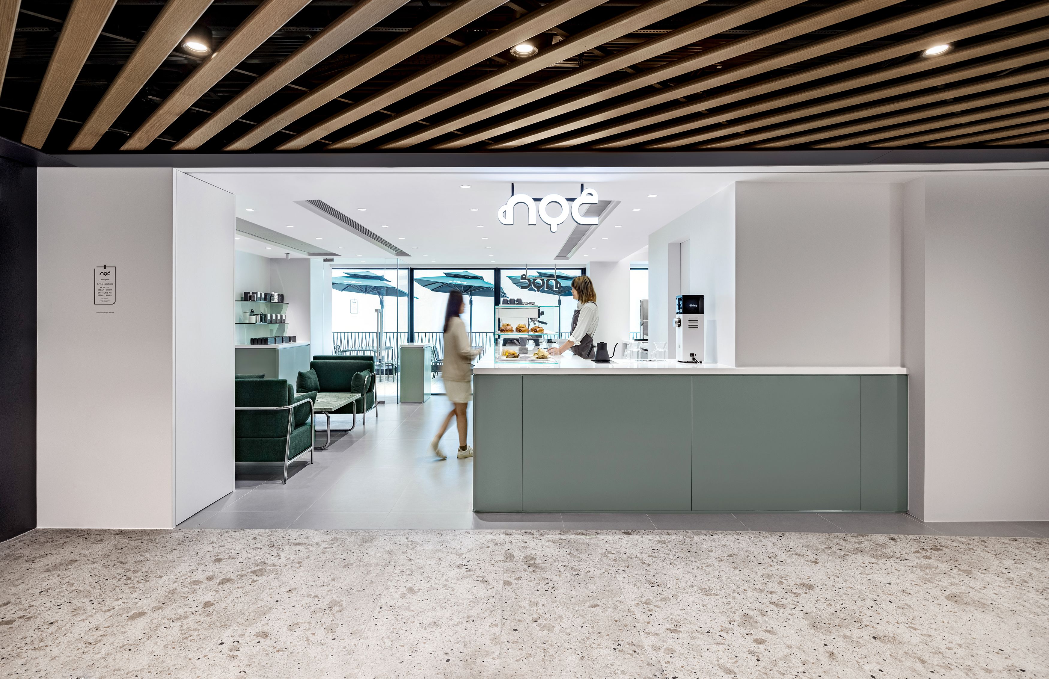 NOC at Shui On Centre Entrance