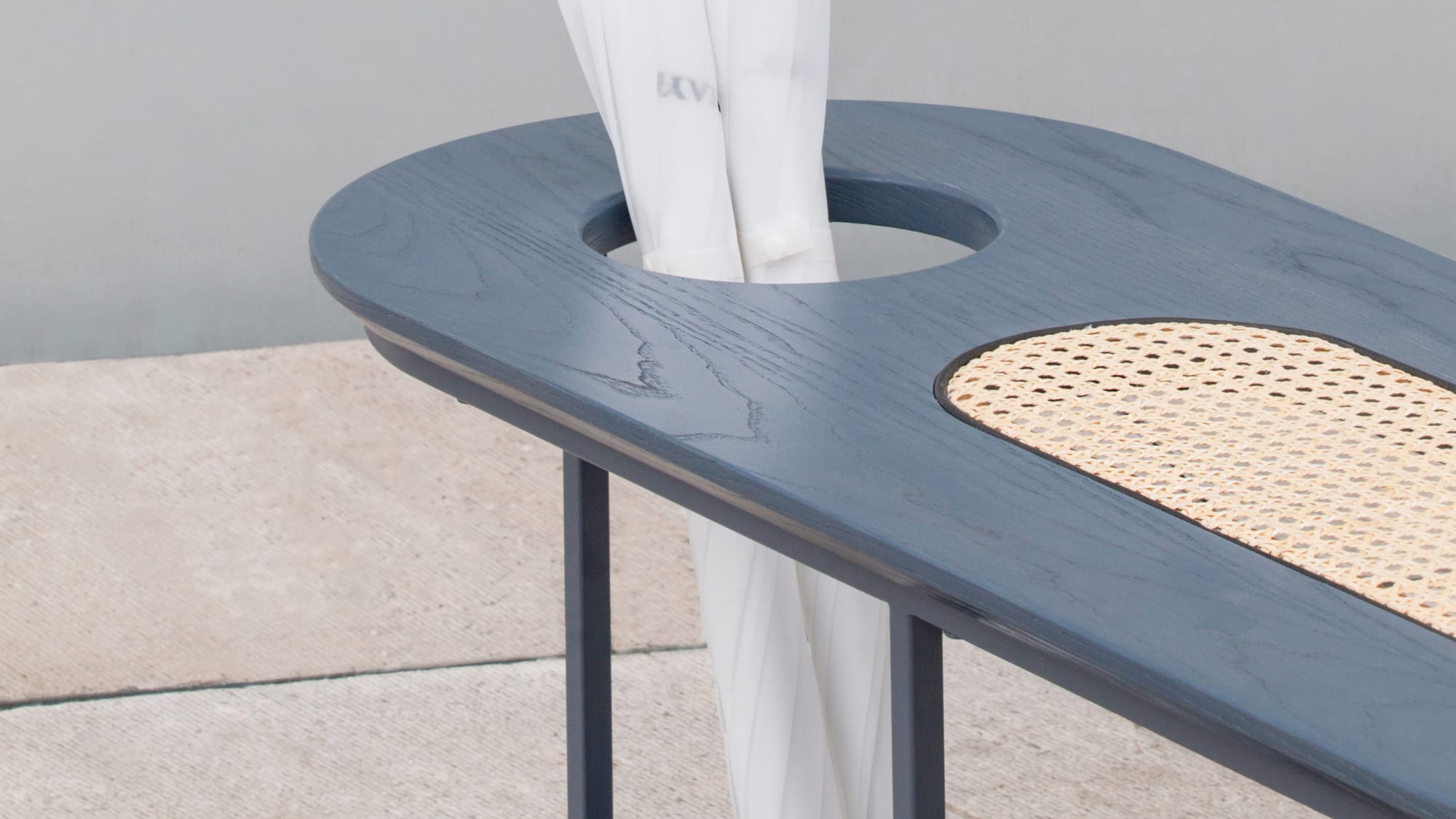 Rattan Bench