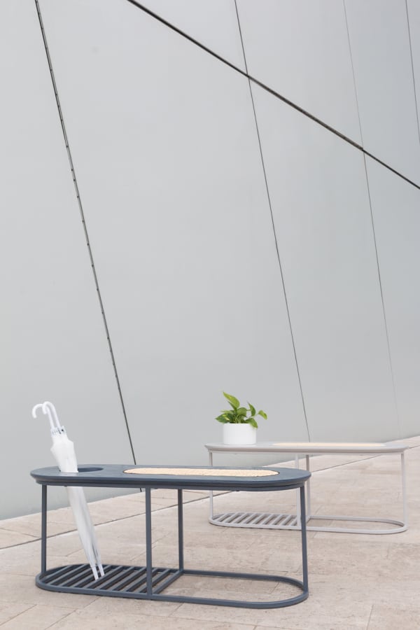 Rattan Bench
