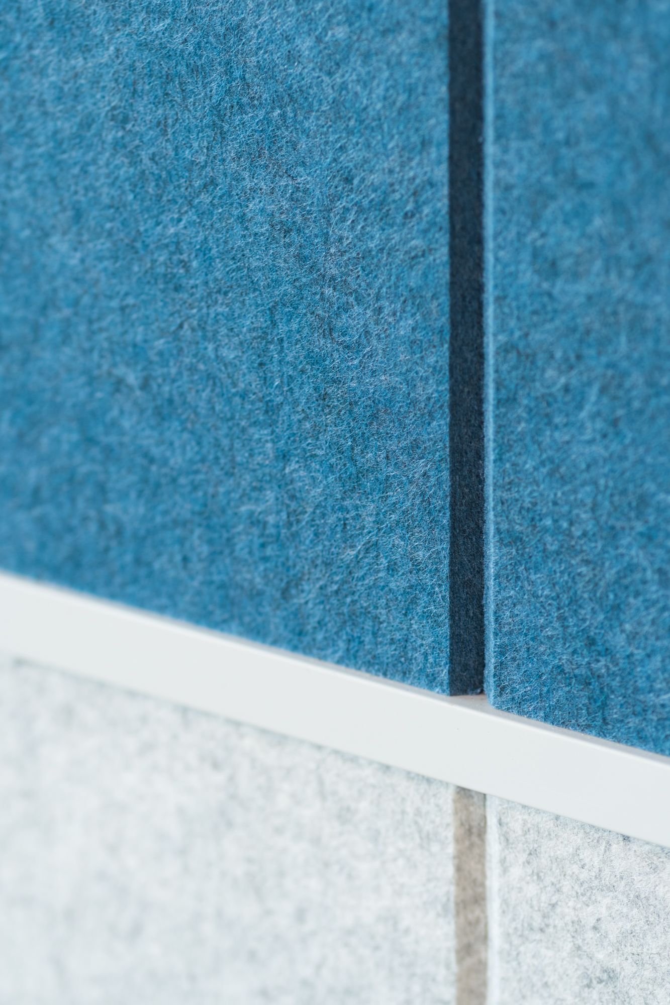 Bradbury School wall acoustic close up